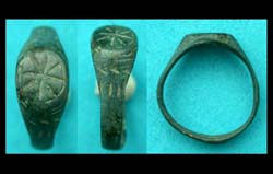 Ring, Medieval, Ladies, Star of Bethlehem, ca. 13th-16th Cent